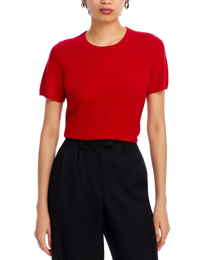 Кашемировый свитер с круглым вырезом - эксклюзив C by Bloomingdale's Cashmere, красный
Кашемировый свитер с круглым вырезом - эксклюзив C by Bloomingdale's Cashmere, красный
