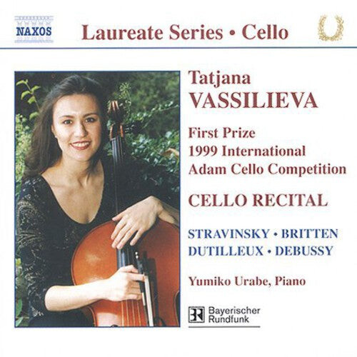 CD диск Vassilieva / Stravinsky / Britten / Debussy: Laureate Series: Tatjana Vassilieva Cello Recital
CD диск Vassilieva / Stravinsky / Britten / Debussy: Laureate Series: Tatjana Vassilieva Cello Recital