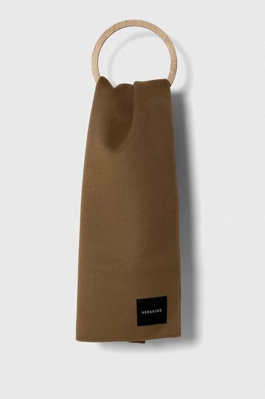 Шерстяной шарф Herskind, коричневый
Шерстяной шарф Herskind, коричневый
