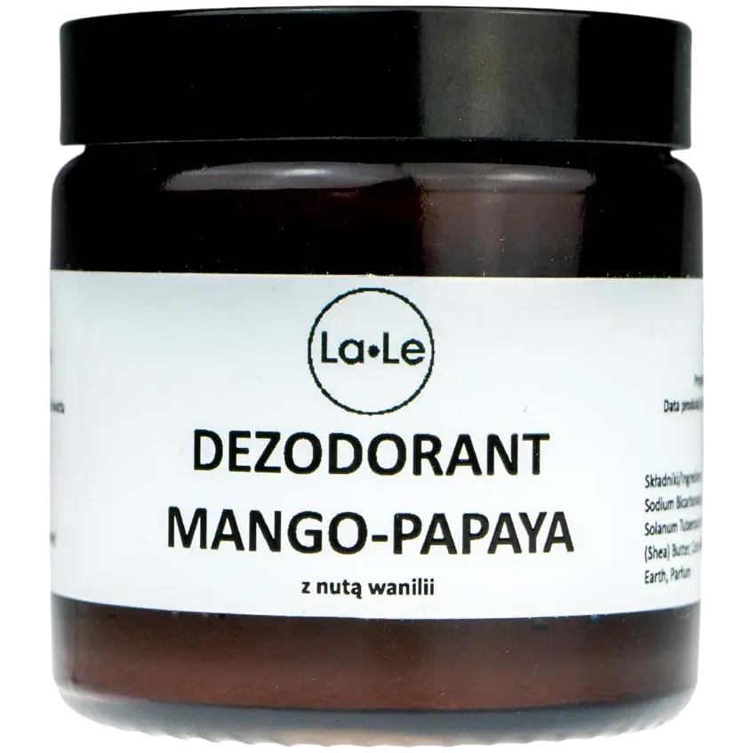 La-Le Mango-Papaya крем-дезодорант для тела, 120 мл
La-Le Mango-Papaya крем-дезодорант для тела, 120 мл