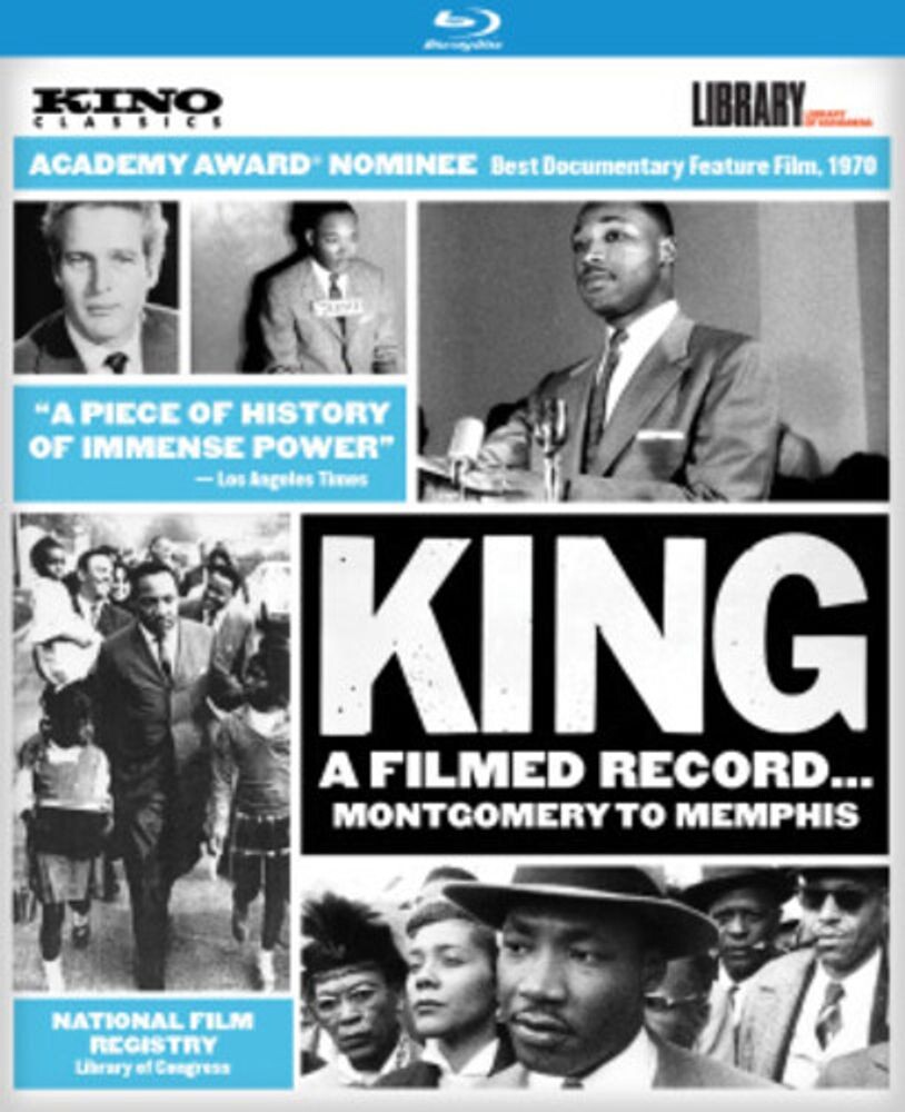 Диск Blu-ray King: A Filmed Record Montgomery To Memphis
Диск Blu-ray King: A Filmed Record Montgomery To Memphis