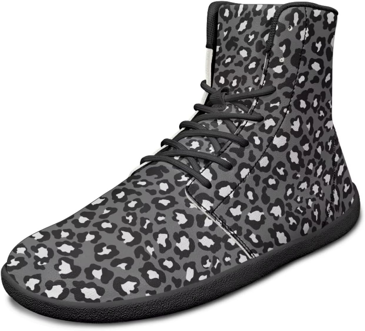 Высокие кроссовки для мужчин с широким носком, для босой ноги, противоскользящие, для занятий на улице, ходьбы и тренировок, ботинки до щиколотки Xixirimido, Black Leopard Prints
Высокие кроссовки для мужчин с широким носком, для босой ноги, противоскользящие, для занятий на улице, ходьбы и тренировок, ботинки до щиколотки Xixirimido, Black Leopard Prints