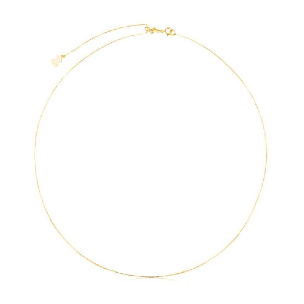 Колье Tous Fine-Rope Measuring 45 cm Chain, золото
Колье Tous Fine-Rope Measuring 45 cm Chain, золото