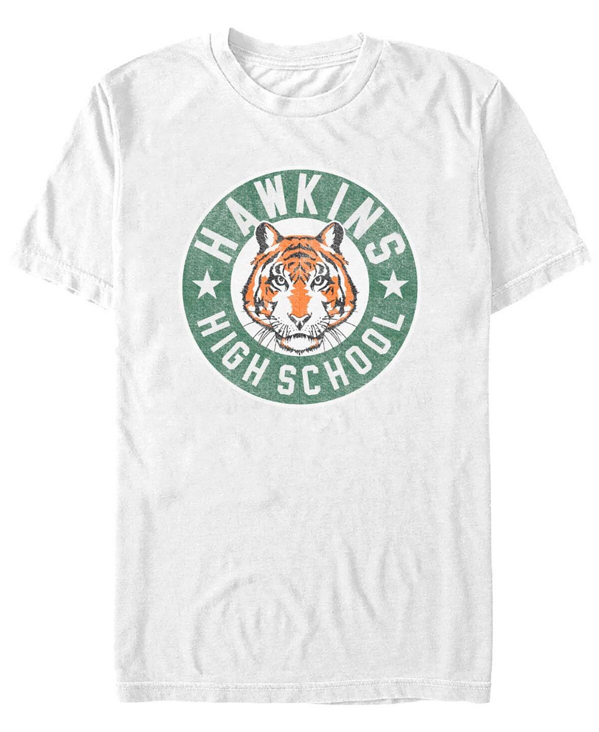 Мужская футболка с короткими рукавами stranger things hawkins high tiger emblem Fifth Sun, белый
Мужская футболка с короткими рукавами stranger things hawkins high tiger emblem Fifth Sun, белый