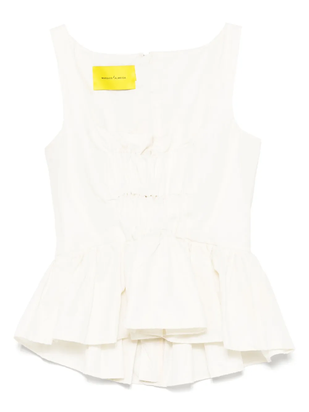 Топ с жатым эффектом Marques'Almeida, нейтральный
Топ с жатым эффектом Marques'Almeida, нейтральный