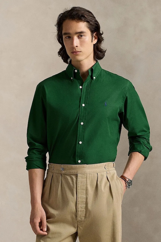 Рубашка Polo Ralph Lauren, зеленый
Рубашка Polo Ralph Lauren, зеленый
