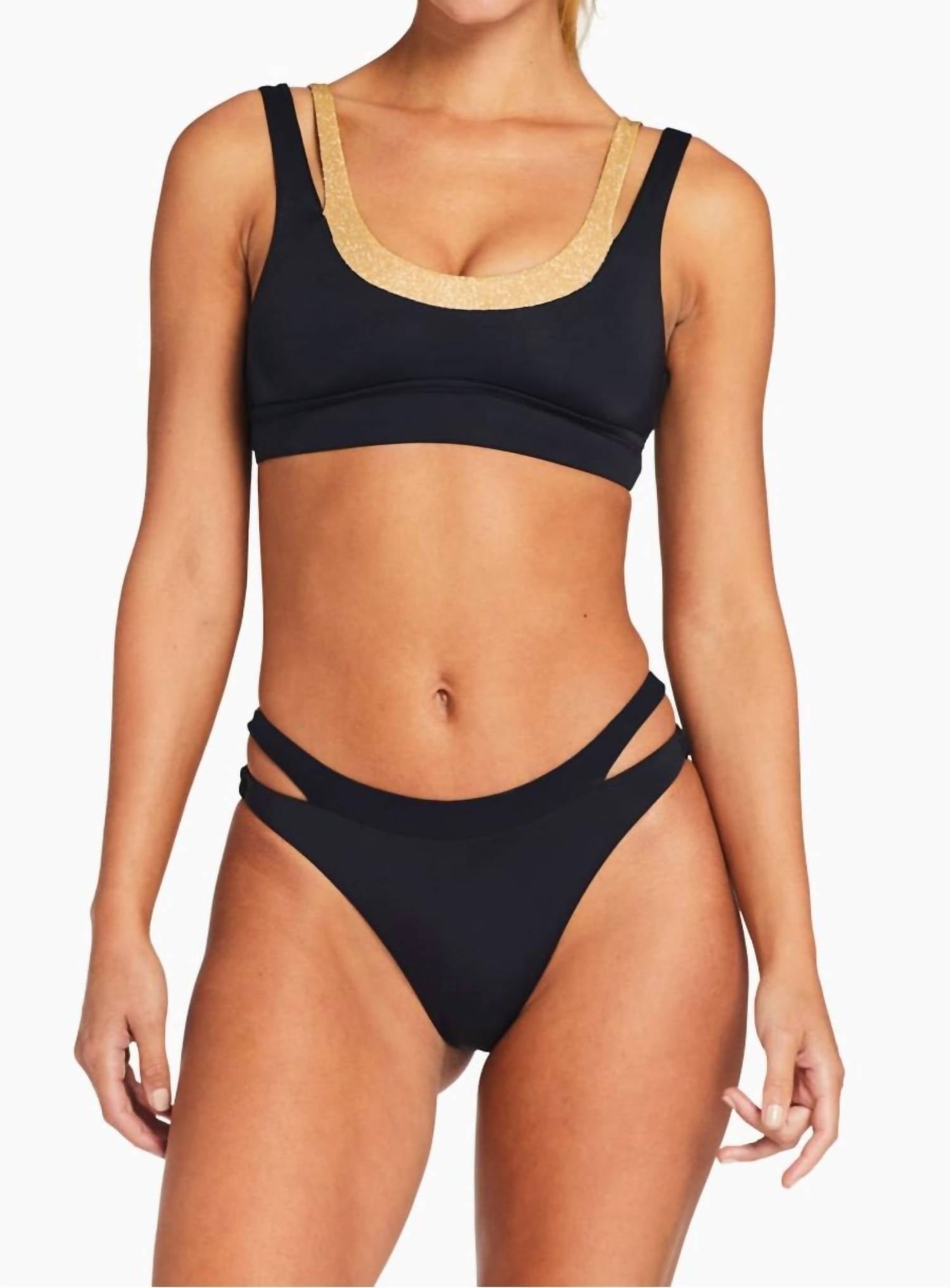 Купальник женский Vitamin A, черный 
Купальник женский Vitamin A, черный