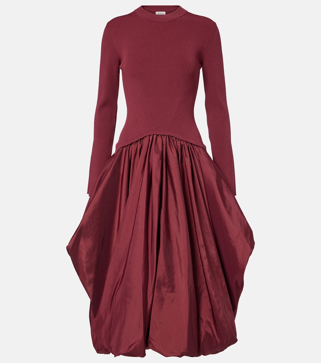 Платье миди Kenlie из трикотажной тафты Simkhai, Cranberry
Платье миди Kenlie из трикотажной тафты Simkhai, Cranberry