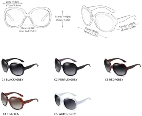 Большие поляризованные солнцезащитные очки для женщин, большие круглые солнцезащитные очки в винтажном стиле для активного отдыха, с защитой от бликов MTZJH, Tea Tea
Большие поляризованные солнцезащитные очки для женщин, большие круглые солнцезащитные очки в винтажном стиле для активного отдыха, с защитой от бликов MTZJH, Tea Tea