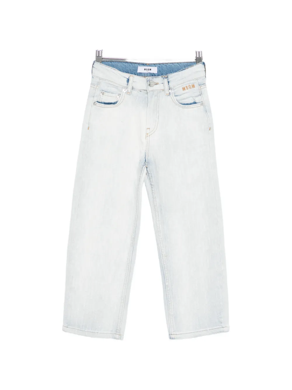 Джинсы с логотипом Msgm Kids, синий
Джинсы с логотипом Msgm Kids, синий