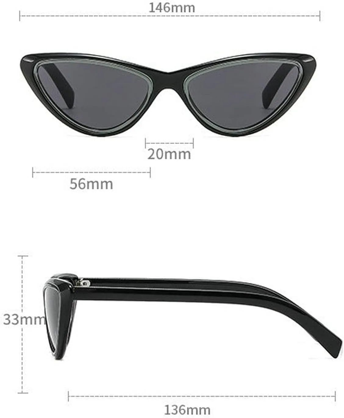 Солнцезащитные очки COTIA в форме маленького кошачьего глаза, треугольные, в стиле ретро, модные, для женщин и мужчин, с индивидуальным дизайном, Rose Red
Солнцезащитные очки COTIA в форме маленького кошачьего глаза, треугольные, в стиле ретро, модные, для женщин и мужчин, с индивидуальным дизайном, Rose Red