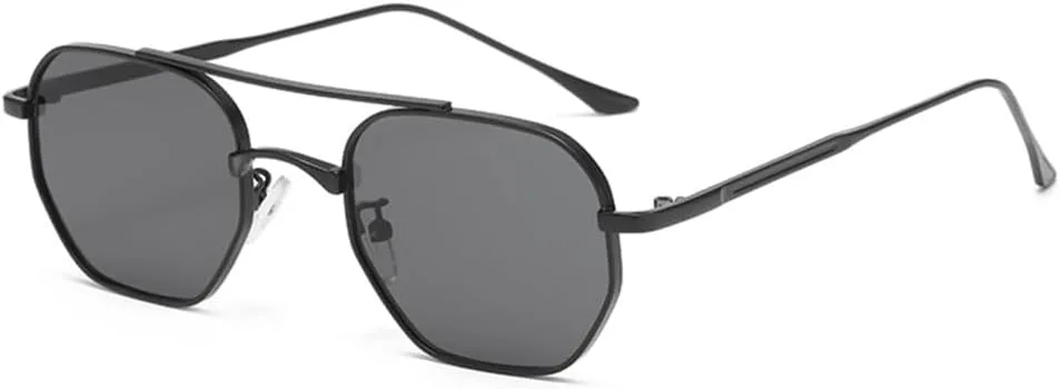 Солнцезащитные очки с двойной перемычкой и металлической оправой, очки для вождения, винтажные мужские очки, защита от ультрафиолета UV400, женские очки HDUBFY, 1
Солнцезащитные очки с двойной перемычкой и металлической оправой, очки для вождения, винтажные мужские очки, защита от ультрафиолета UV400, женские очки HDUBFY, 1