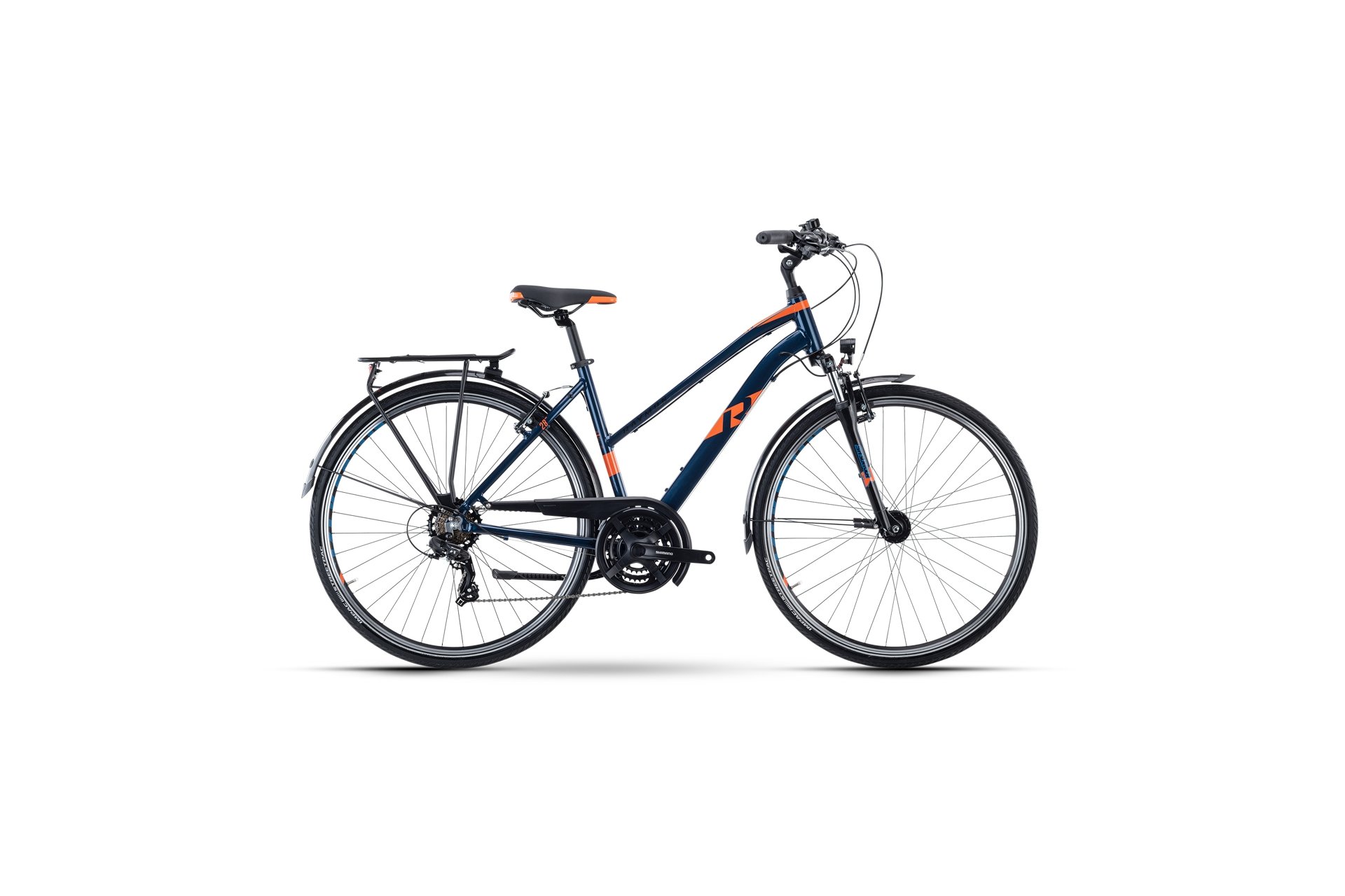 Трекинговый велосипед Raymon Tourray 1.0 - 28 дюймов - trapez, blau | darkblue/orange
Трекинговый велосипед Raymon Tourray 1.0 - 28 дюймов - trapez, blau | darkblue/orange