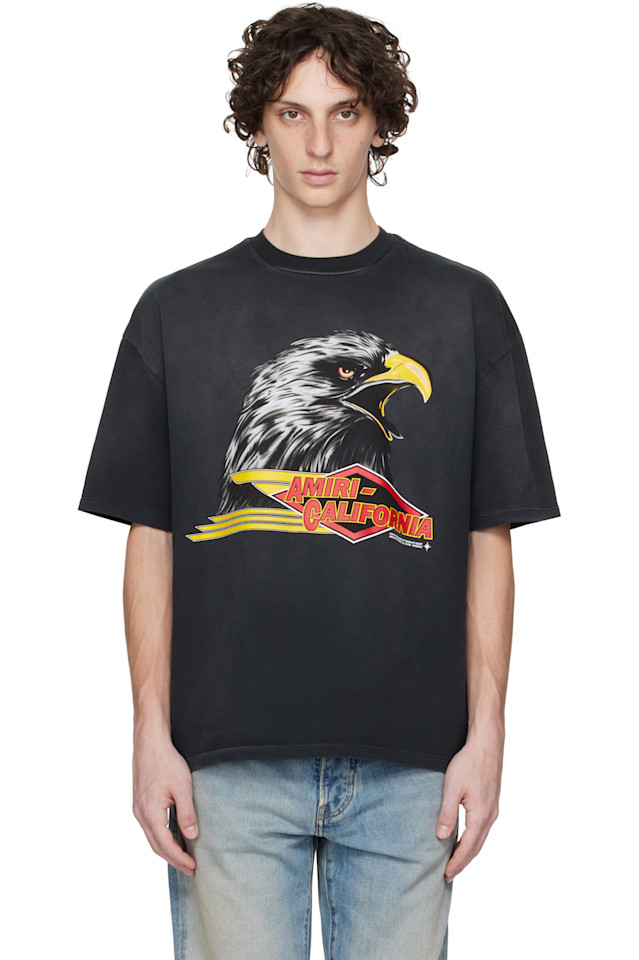 Футболка оверсайз Amiri с орлом Amiri, черный
Футболка оверсайз Amiri с орлом Amiri, черный