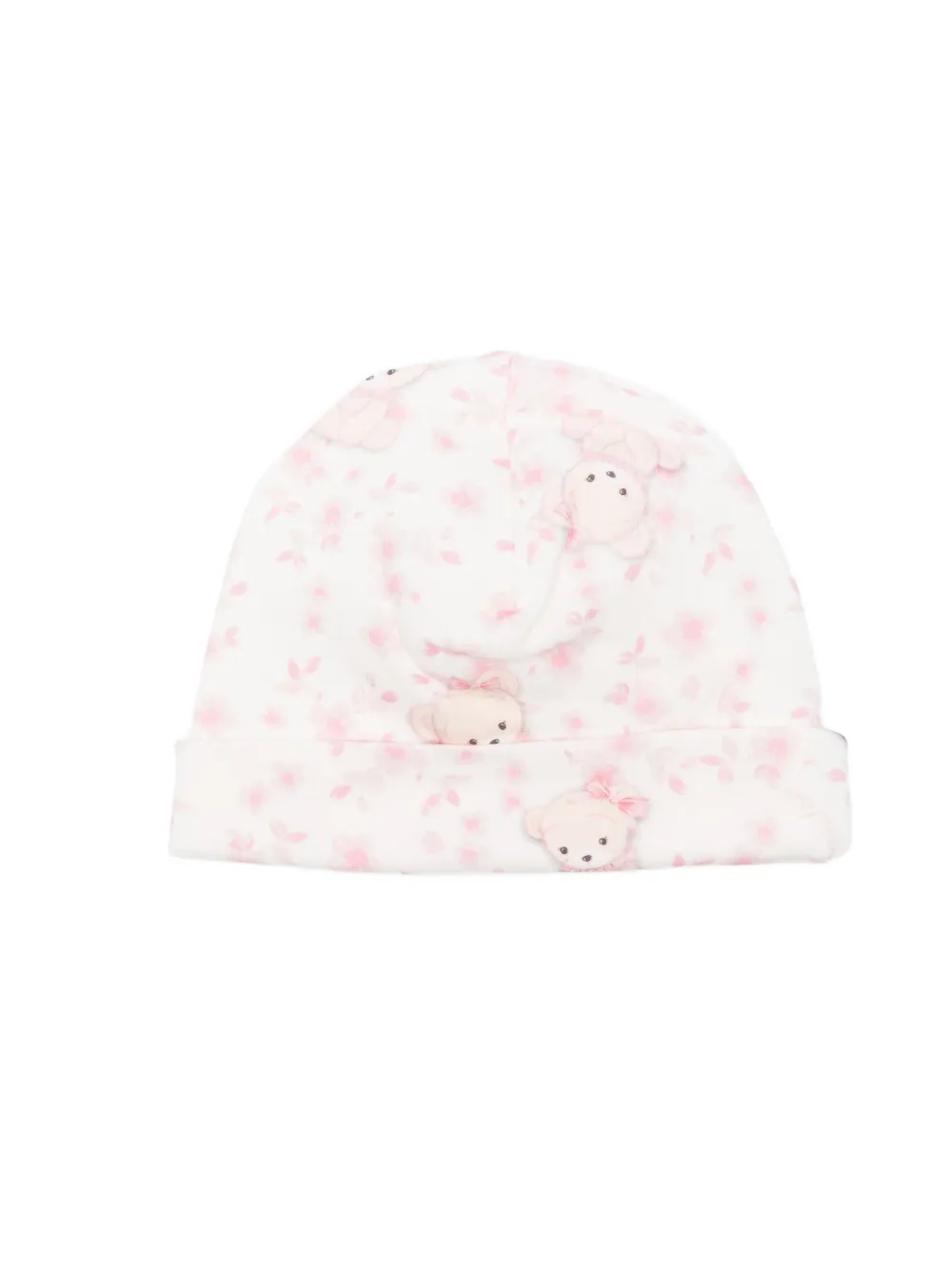 Флористическая шапка с принтом мишек Monnalisa, белый
Флористическая шапка с принтом мишек Monnalisa, белый