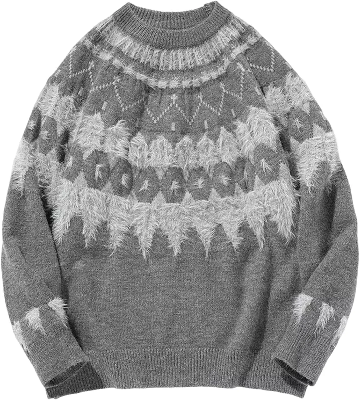 Рождественский свитер для мужчин, свободный, с длинными рукавами
Рождественский свитер для мужчин, свободный, с длинными рукавами