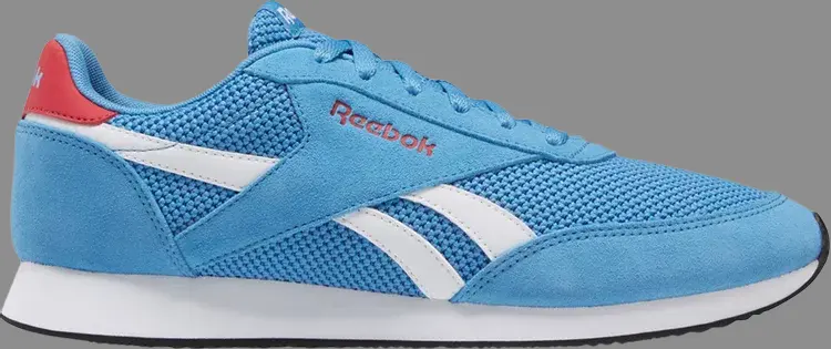 Кроссовки royal classic jogger 2.0 'cyan rebel red' Reebok, синий 
Кроссовки royal classic jogger 2.0 'cyan rebel red' Reebok, синий