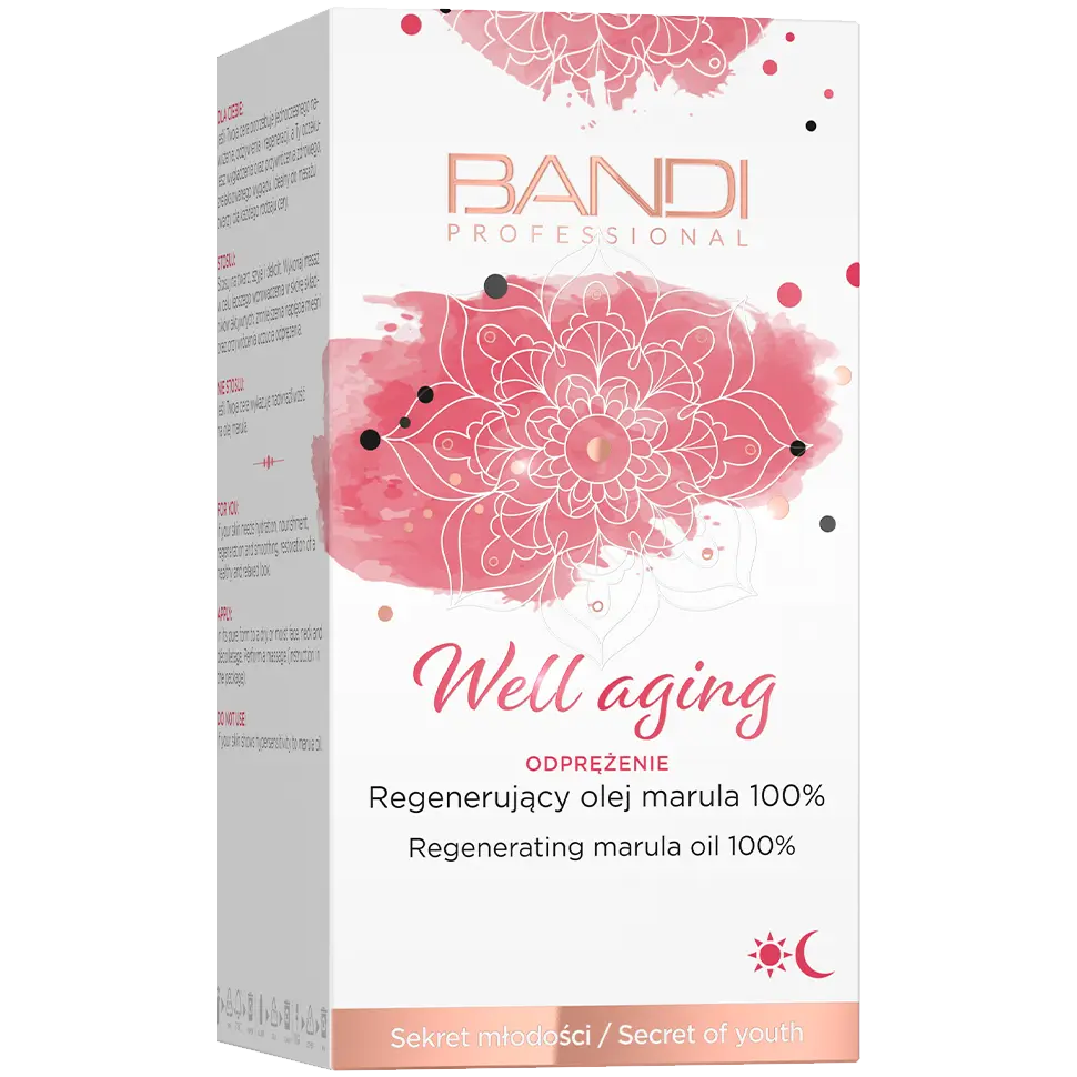 Bandi Well Aging регенерирующее масло для лица марула, 30 мл
Bandi Well Aging регенерирующее масло для лица марула, 30 мл