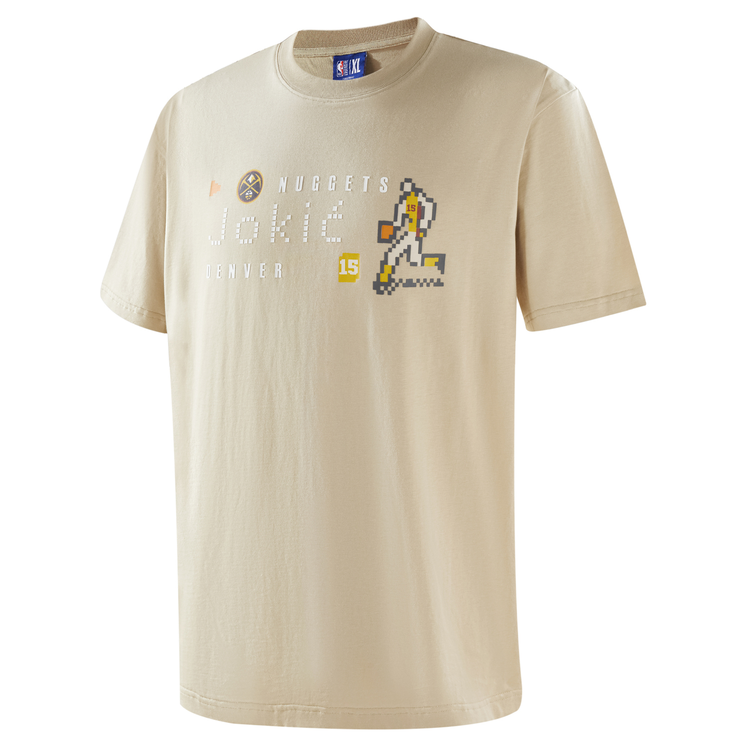 Футболка Digging Gold Unisex цвета хаки NBA 
Футболка Digging Gold Unisex цвета хаки NBA