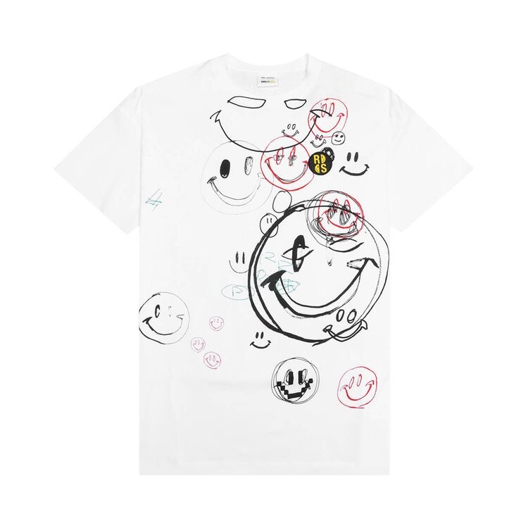 Футболка Raf Simons x Smiley Student Drawing Print Big Fit T-Shirt 'White', белый
Футболка Raf Simons x Smiley Student Drawing Print Big Fit T-Shirt 'White', белый
