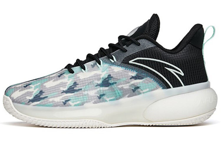 Баскетбольные кроссовки мужские с низким верхом цвета слоновой кости, белые/фарфорово-зеленые/черные Anta
Баскетбольные кроссовки мужские с низким верхом цвета слоновой кости, белые/фарфорово-зеленые/черные Anta