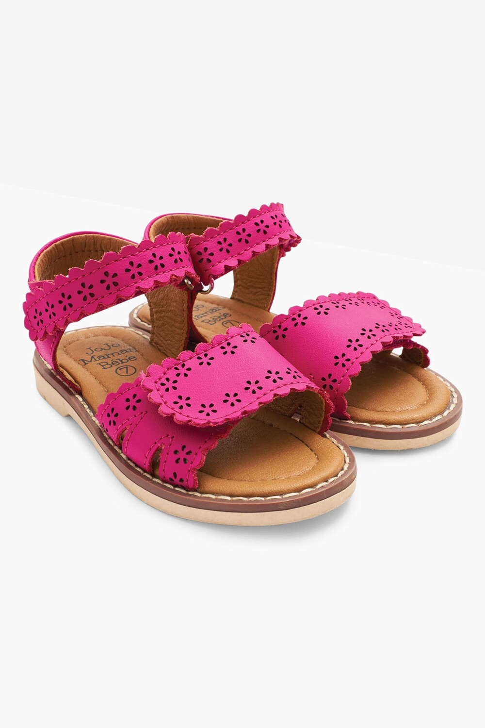 JoJo Maman Bébé Детские кожаные сандалии Pretty Jojo Maman Bébé, розовый
JoJo Maman Bébé Детские кожаные сандалии Pretty Jojo Maman Bébé, розовый