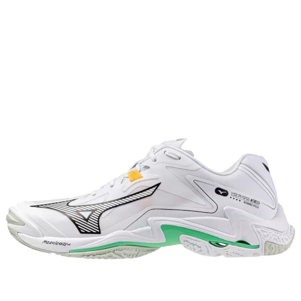 Mizuno Wave Lightning Z8 'White Black Frozen Emerald'
Mizuno Wave Lightning Z8 'White Black Frozen Emerald'