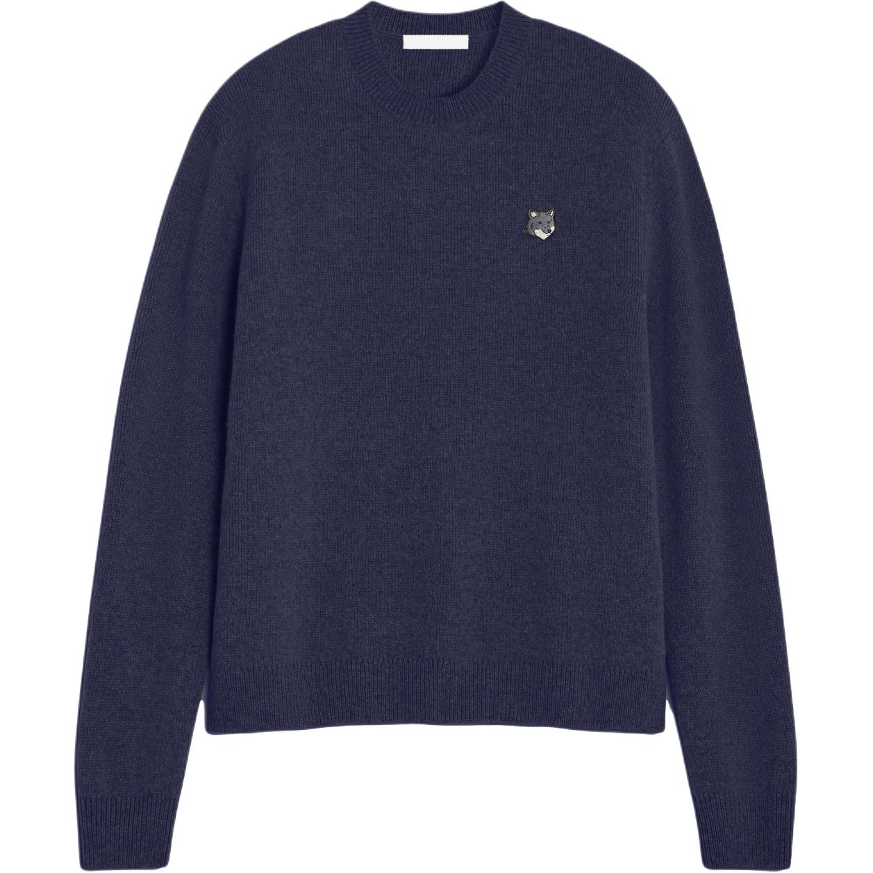 Свитер Maison Kitsuné с лисьей головой Maison Kitsune, темно-синий
Свитер Maison Kitsuné с лисьей головой Maison Kitsune, темно-синий