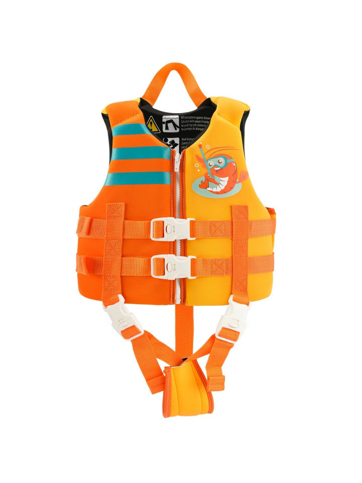 COFI 1453 Неопреновый спасательный жилет для детей - средство для плавания с плавучими элементами, оранжевый
COFI 1453 Неопреновый спасательный жилет для детей - средство для плавания с плавучими элементами, оранжевый