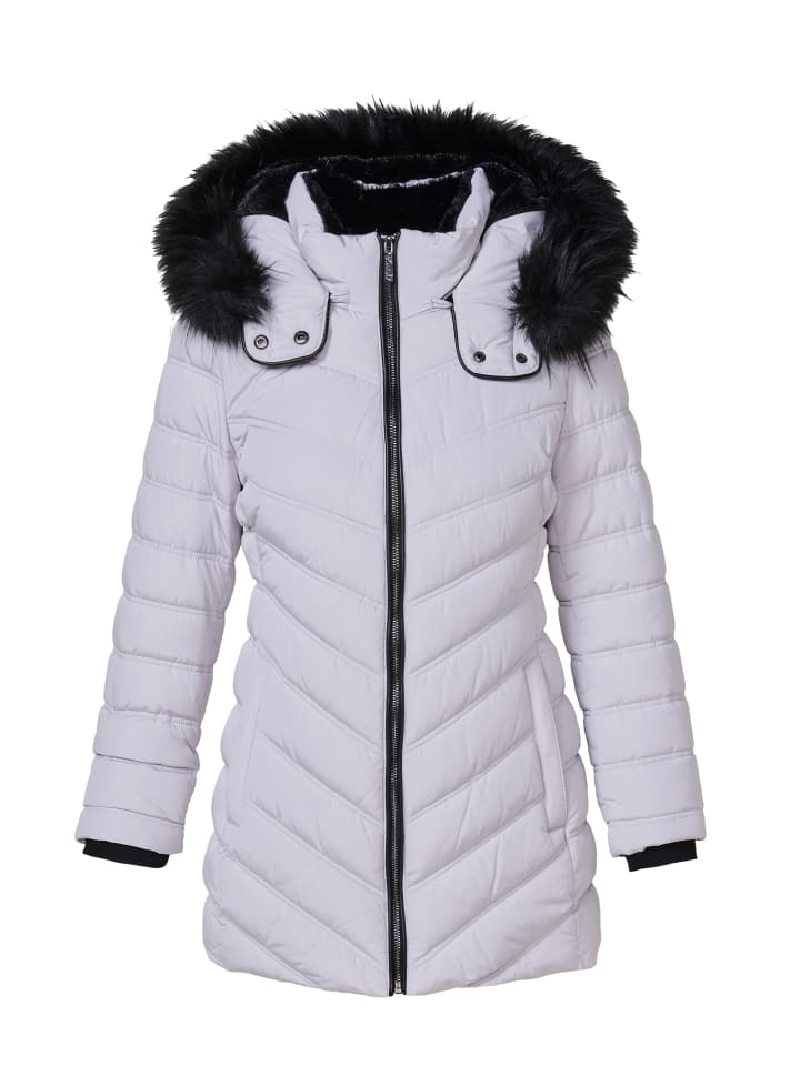 Женская утепленная куртка с капюшоном, светло-серого цвета KOROSHI
Женская утепленная куртка с капюшоном, светло-серого цвета KOROSHI