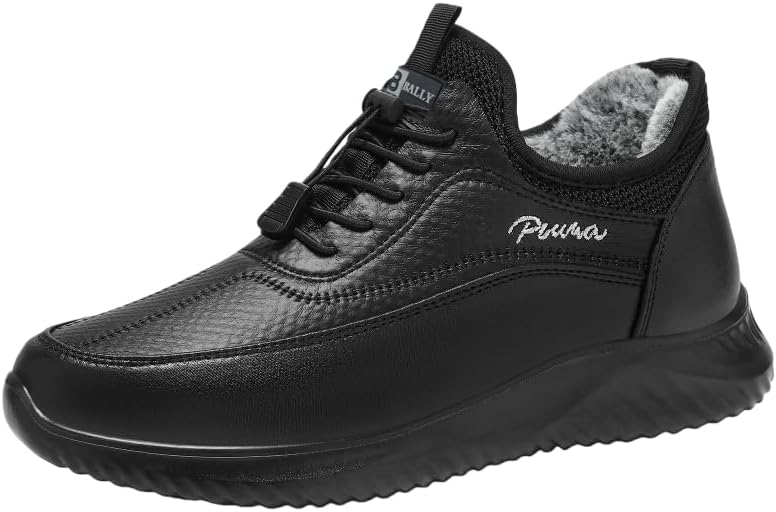 Мужские модные хлопковые туфли - теплые повседневные шнурованные туфли - искусственный плюшевый подклад - верх из ПУ - подходят для осени и зимы Spkfhd, черный
Мужские модные хлопковые туфли - теплые повседневные шнурованные туфли - искусственный плюшевый подклад - верх из ПУ - подходят для осени и зимы Spkfhd, черный