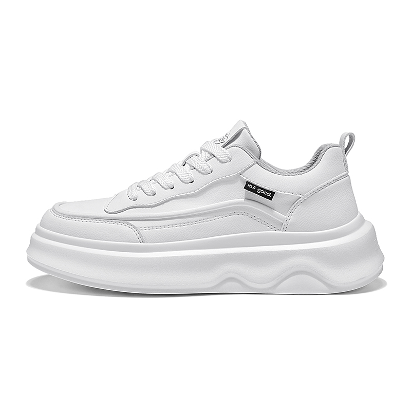 HLA Мужские скейтерские кеды низкие бежевые, цвет Beige
HLA Мужские скейтерские кеды низкие бежевые, цвет Beige