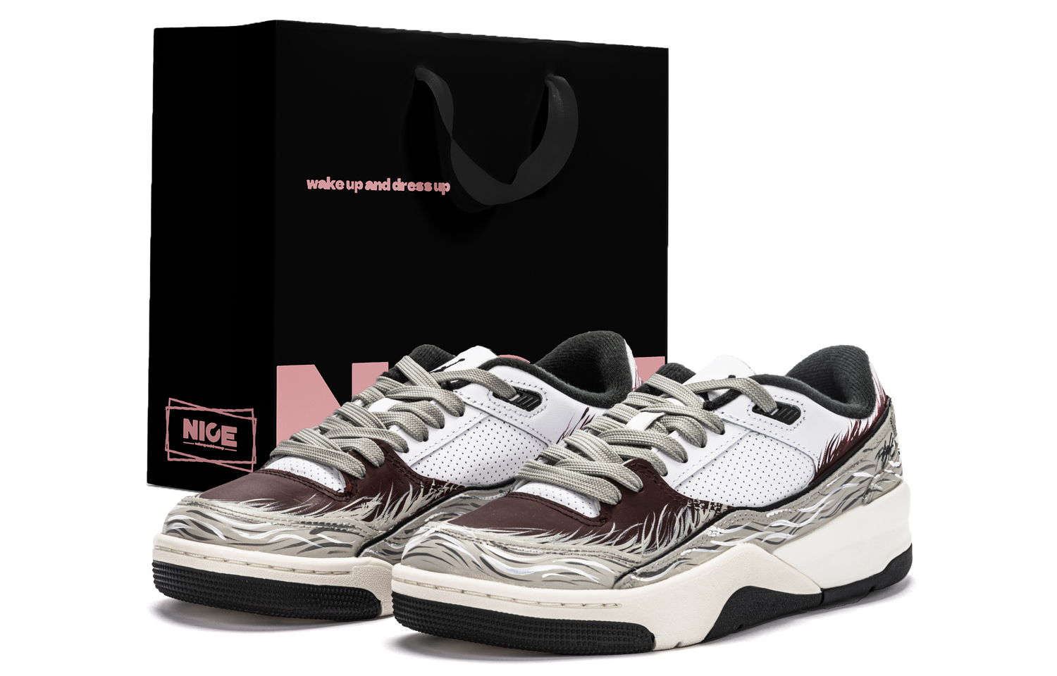 Jordan Кроссовки FLIGHT COURT Abrasion Resistant Breathable Low top Vintage Basketball Shoes Unisex Taupe
Jordan Кроссовки FLIGHT COURT Abrasion Resistant Breathable Low top Vintage Basketball Shoes Unisex Taupe