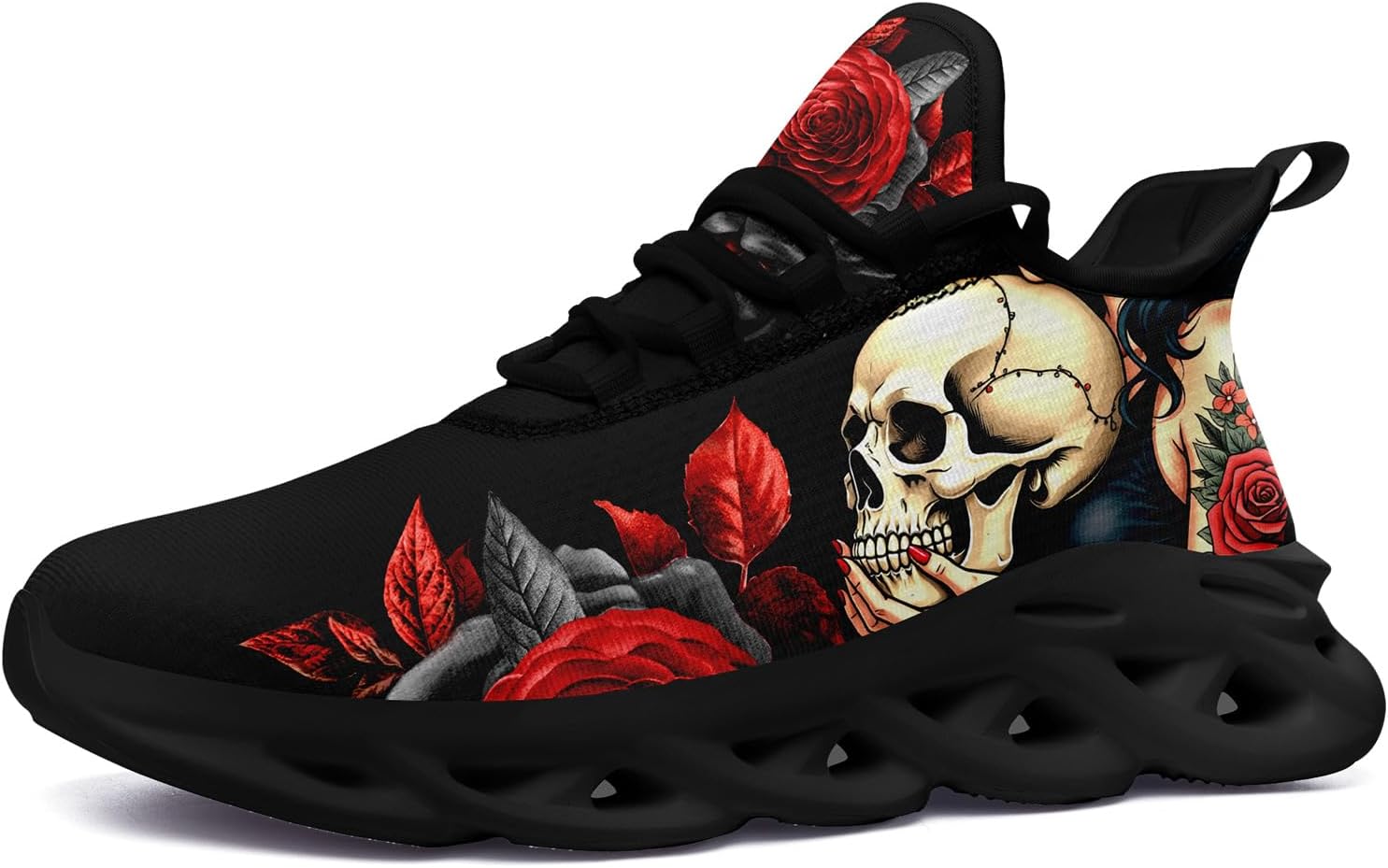 Готические кроссовки с черепом для мужчин и женщин, модные легкие спортивные кеды с уникальным панк и готическим дизайном Awsole, черный/красный/серый/бежевый
Готические кроссовки с черепом для мужчин и женщин, модные легкие спортивные кеды с уникальным панк и готическим дизайном Awsole, черный/красный/серый/бежевый