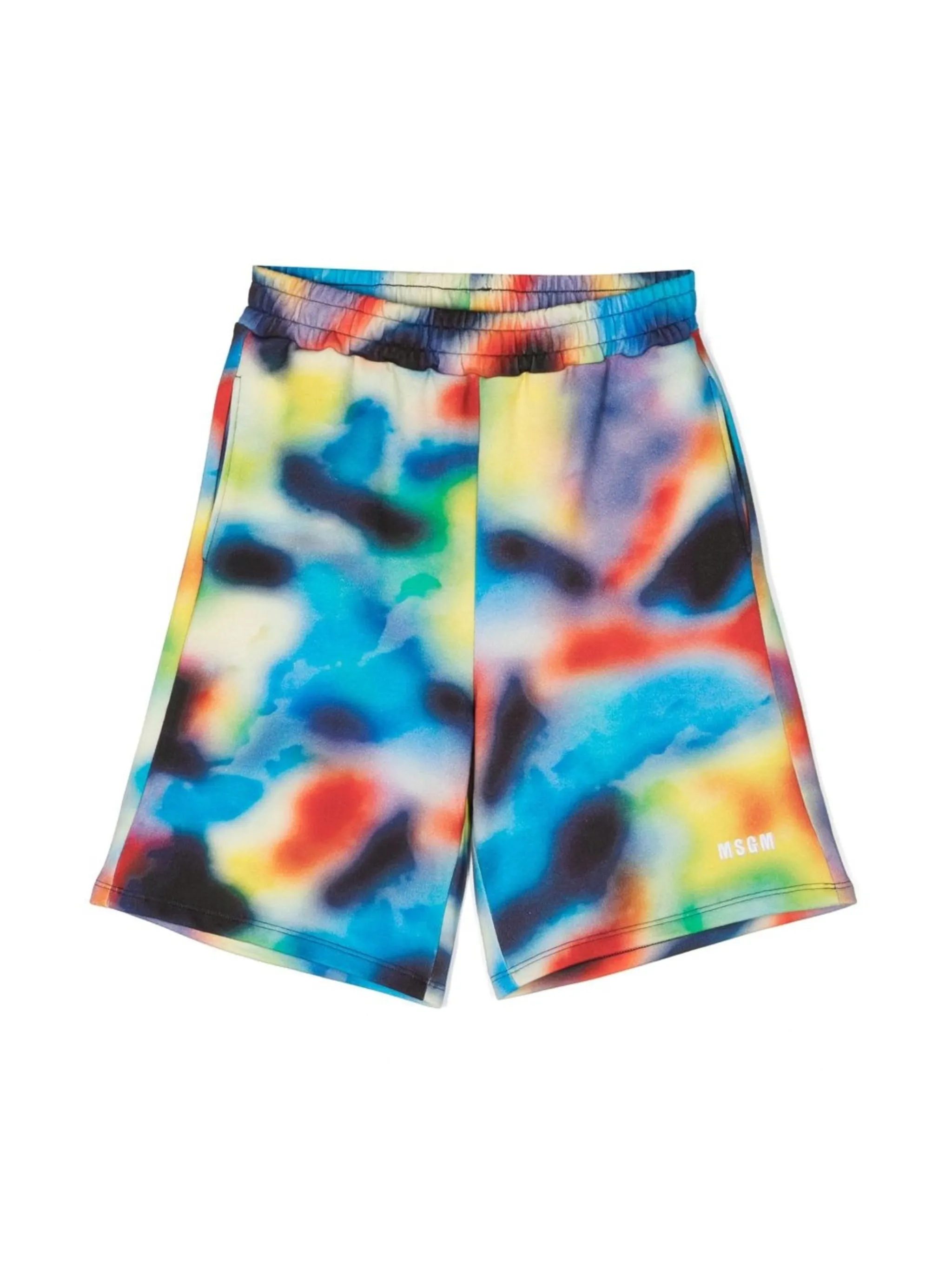 Шорты с оборками и вышитым логотипом Msgm Kids, синий
Шорты с оборками и вышитым логотипом Msgm Kids, синий
