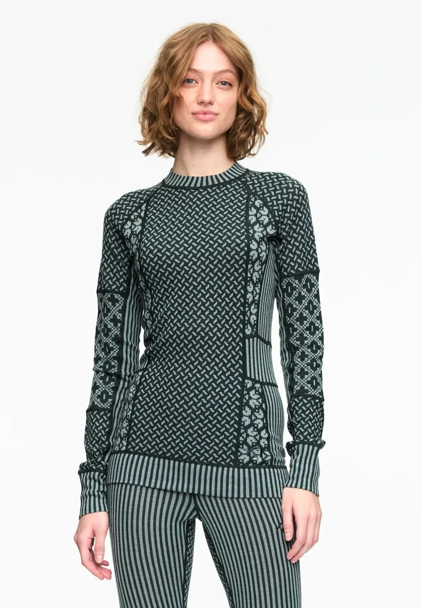 Функциональная рубашка Kari Traa из дышащей шерсти, зеленый
Функциональная рубашка Kari Traa из дышащей шерсти, зеленый