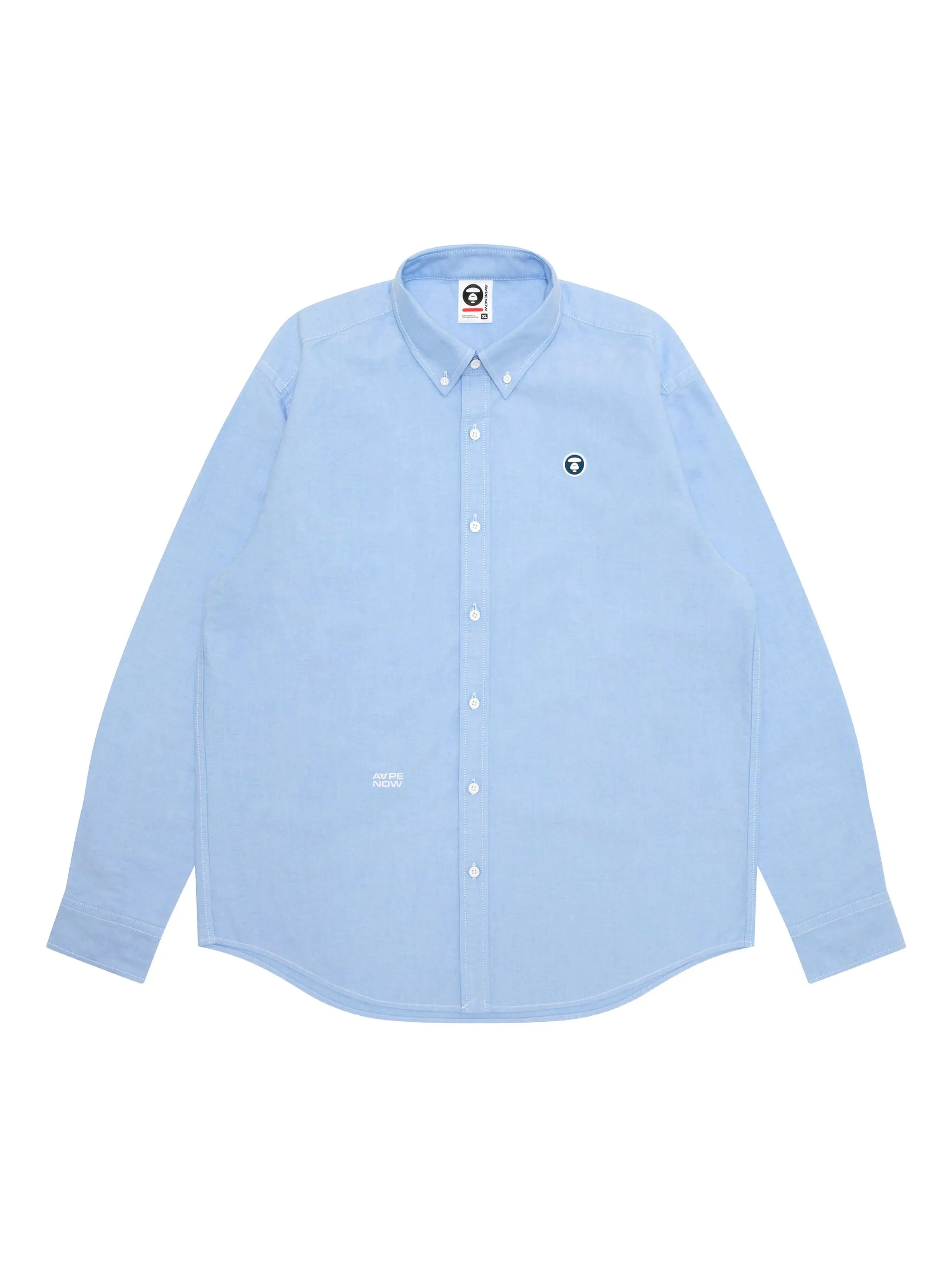 Рубашка оксфорд с нашивкой-логотипом Aape By A Bathing Ape, синий
Рубашка оксфорд с нашивкой-логотипом Aape By A Bathing Ape, синий