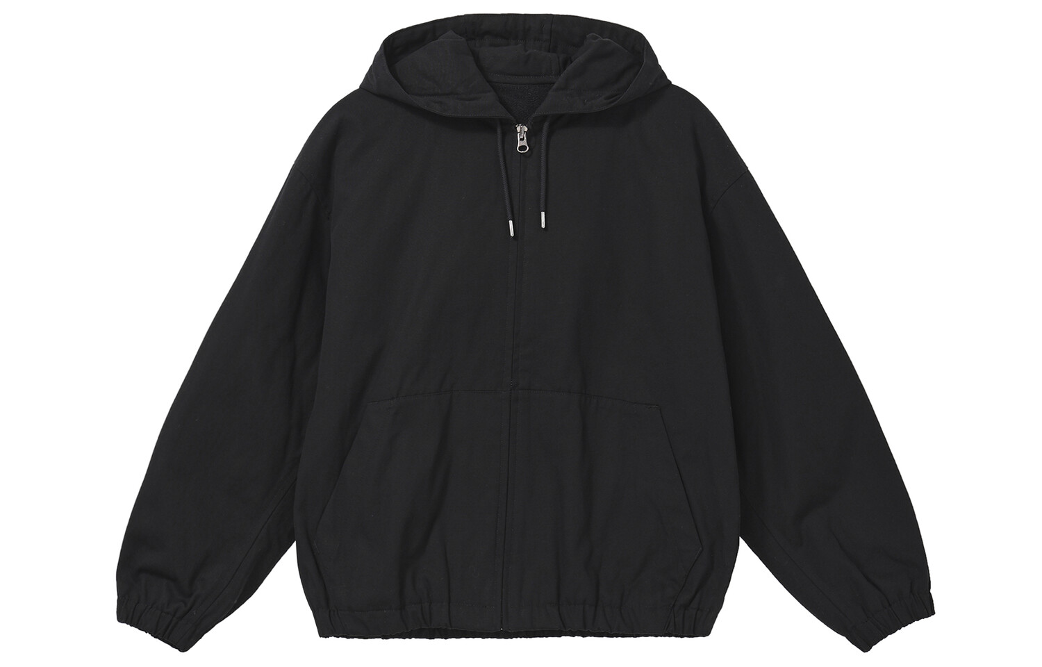 Куртка унисекс UNIQLO на молнии с капюшоном, 09 черный 
Куртка унисекс UNIQLO на молнии с капюшоном, 09 черный