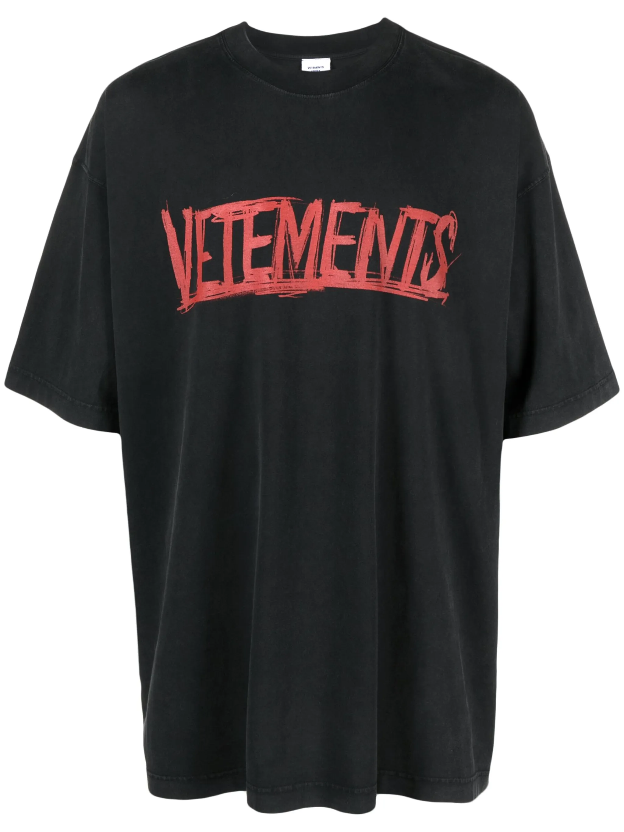 Футболка с графичным принтом Vetements, черный
Футболка с графичным принтом Vetements, черный