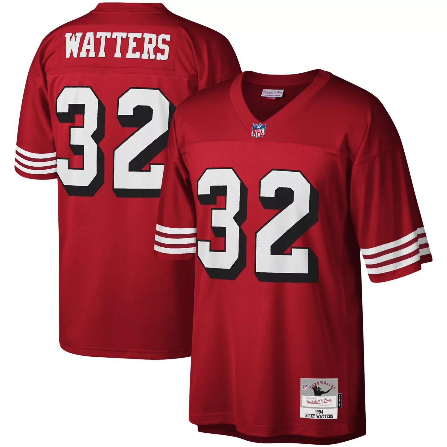 Мужская футболка Mitchell & Ness Ricky Watters Scarlet San Francisco 49ers Legacy Replica Джерси
Мужская футболка Mitchell & Ness Ricky Watters Scarlet San Francisco 49ers Legacy Replica Джерси