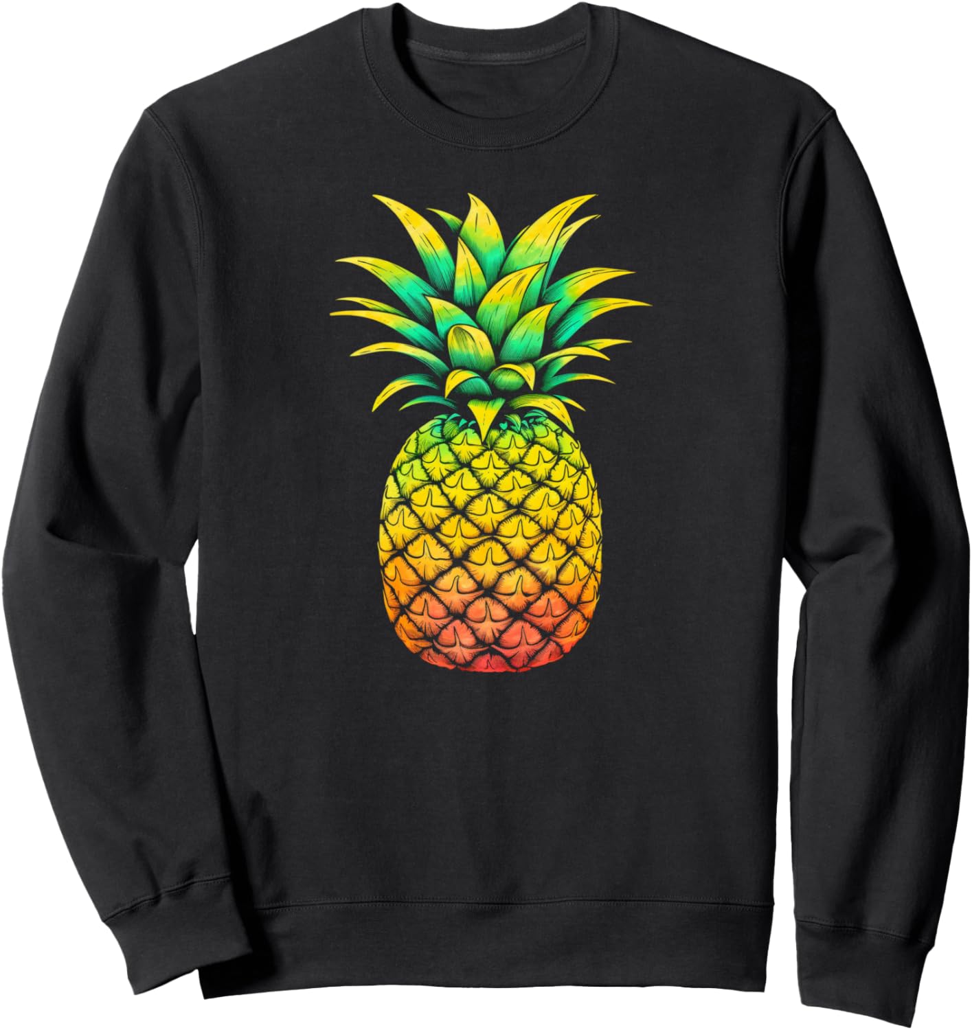 Толстовка с тропическим рисунком ананаса Pineapple And Summmer Apparel, черный
Толстовка с тропическим рисунком ананаса Pineapple And Summmer Apparel, черный