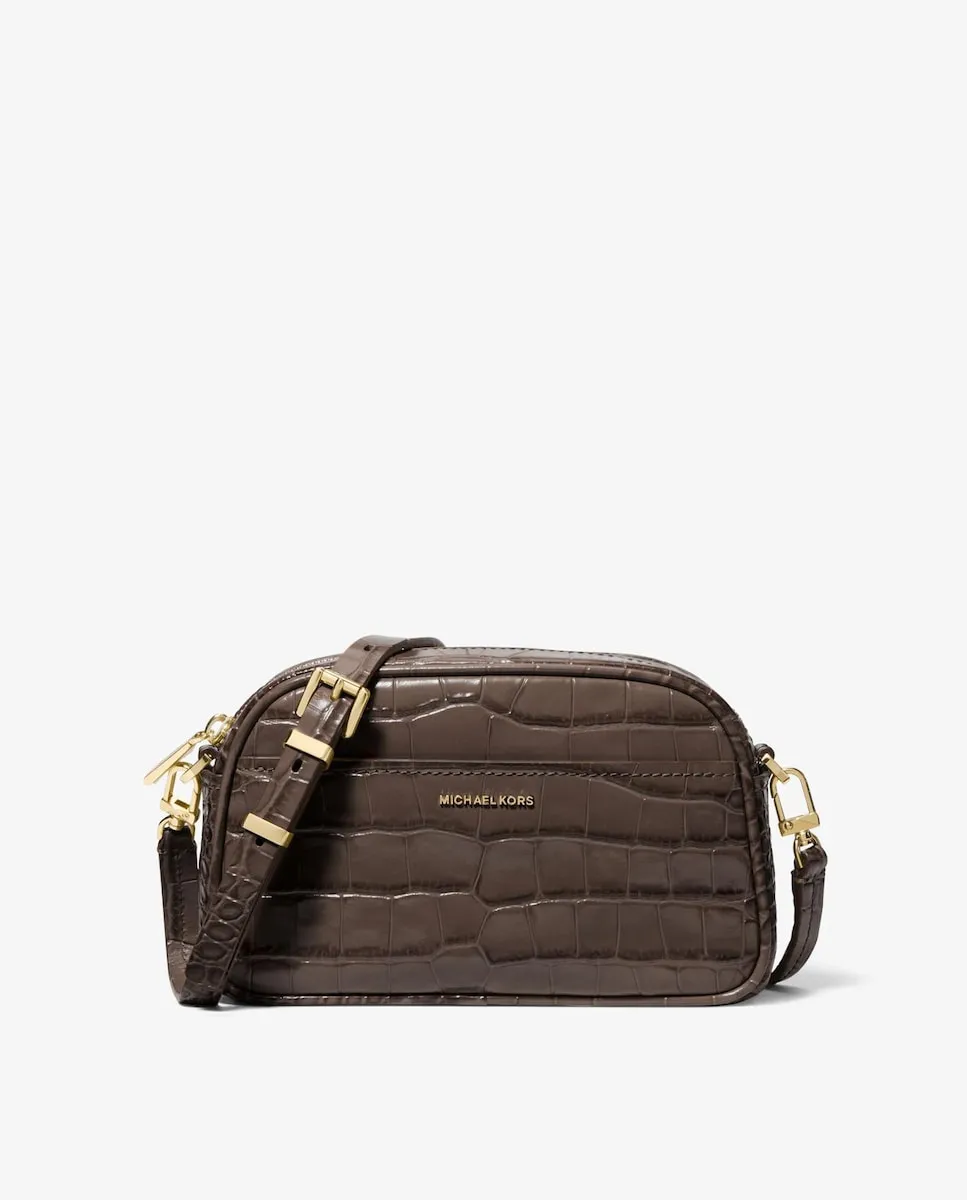 Женская сумка через плечо Jet Set небольшого размера из кожи с тиснением под крокодила Michael Michael Kors, шоколадный коричневый
Женская сумка через плечо Jet Set небольшого размера из кожи с тиснением под крокодила Michael Michael Kors, шоколадный коричневый