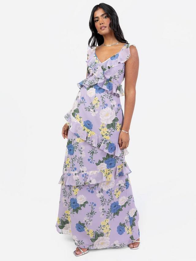 Макси-платье без рукавов из жоржета с оборками Anaya With Love, цвет Lilac
Макси-платье без рукавов из жоржета с оборками Anaya With Love, цвет Lilac