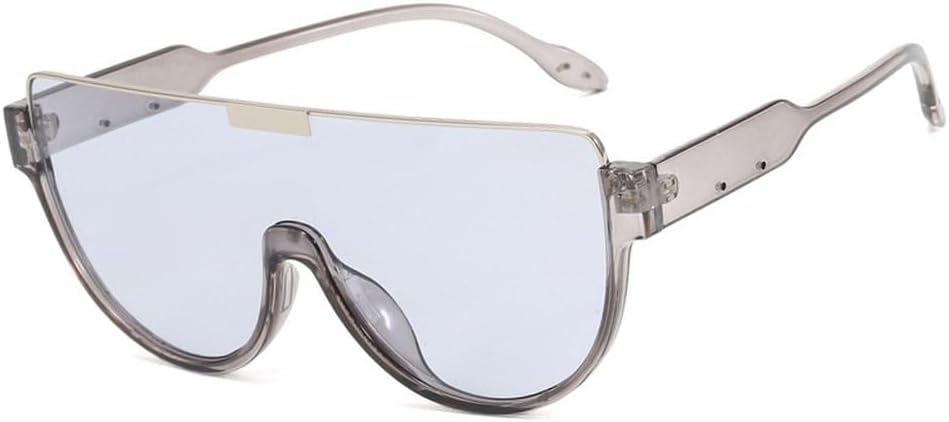 Модные цельные солнцезащитные очки большого размера для женщин и мужчин, винтажная овальная металлическая оправа, трендовые очки с защитой от УФ-излучения UV400 TKKTLLT, Grey Grey
Модные цельные солнцезащитные очки большого размера для женщин и мужчин, винтажная овальная металлическая оправа, трендовые очки с защитой от УФ-излучения UV400 TKKTLLT, Grey Grey