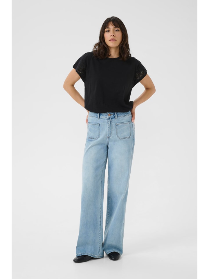 Блузка с короткими рукавами KAclaudi Baggy fit в цвете Black Deep Kaffe
Блузка с короткими рукавами KAclaudi Baggy fit в цвете Black Deep Kaffe