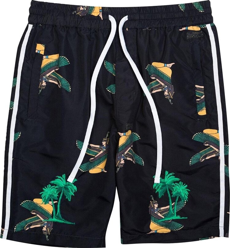 Шорты Billionaire Boys Club Goddes Shorts Black/Green, черный 
Шорты Billionaire Boys Club Goddes Shorts Black/Green, черный