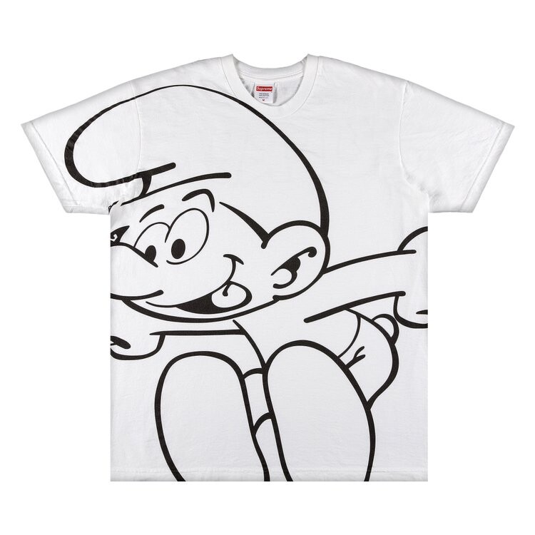 Футболка Supreme x Smurfs Tee 'White', белый
Футболка Supreme x Smurfs Tee 'White', белый