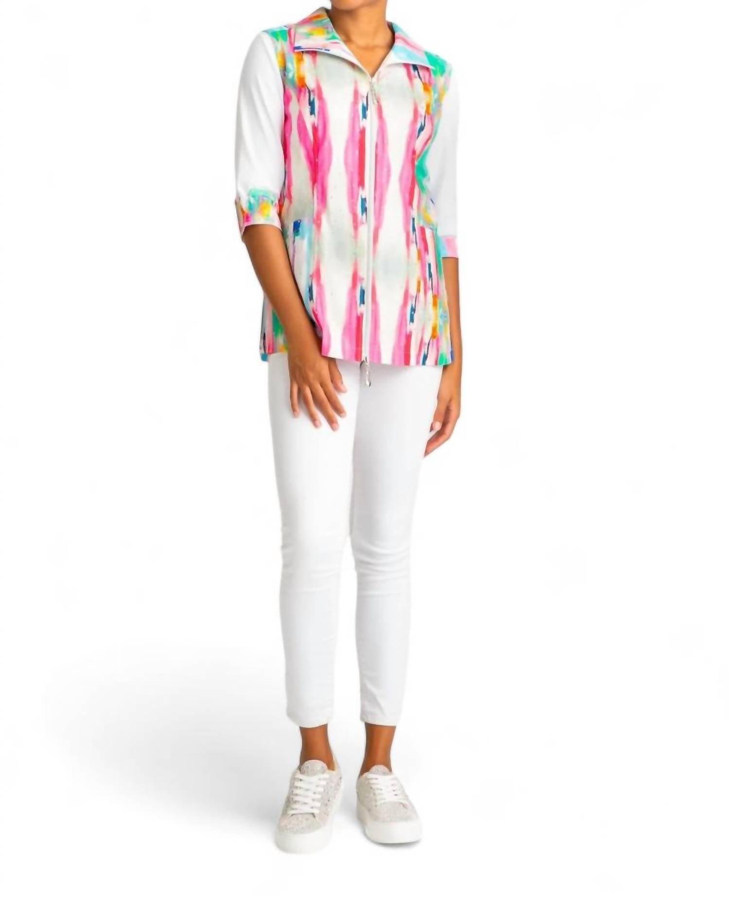 Цветной вертикальный жилет в нескольких цветах berek, цвет multi
Цветной вертикальный жилет в нескольких цветах berek, цвет multi