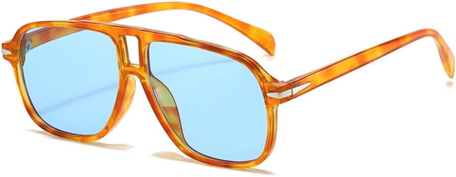 Винтажные мужские солнцезащитные очки в крупной оправе, женские классические очки в большой оправе, спортивные очки, модные, яркие цвета, защита от ультрафиолета UV400 TYUVIVO, Leopard-blue
Винтажные мужские солнцезащитные очки в крупной оправе, женские классические очки в большой оправе, спортивные очки, модные, яркие цвета, защита от ультрафиолета UV400 TYUVIVO, Leopard-blue