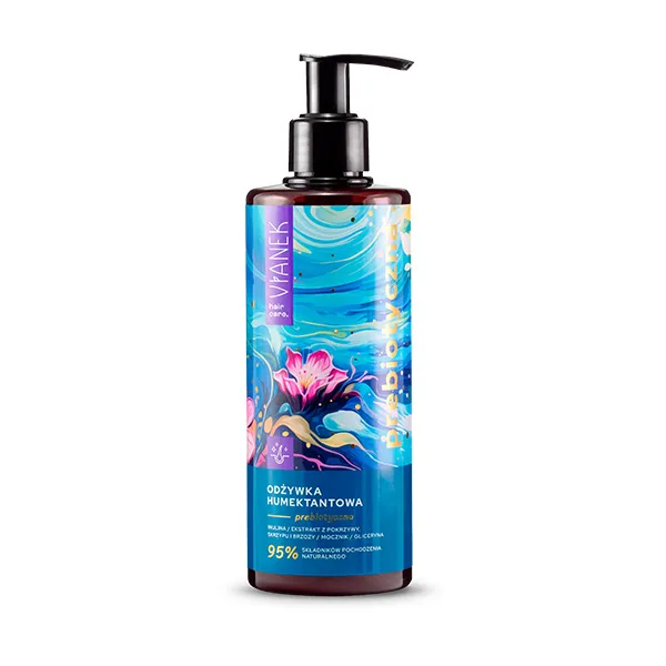 Увлажняющий кондиционер для волос Prebiotic Humectant Hair Conditioner Vianek, 300 ml
Увлажняющий кондиционер для волос Prebiotic Humectant Hair Conditioner Vianek, 300 ml